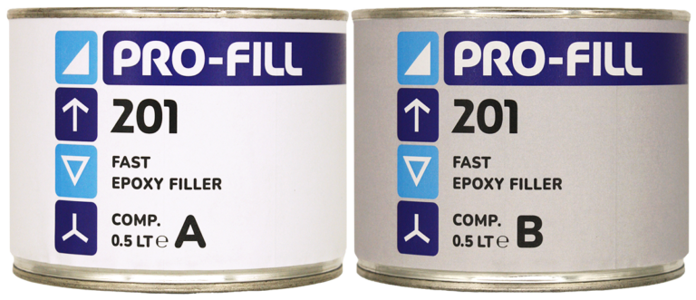 PRO-FILL 201 - Fast epoxy filler.